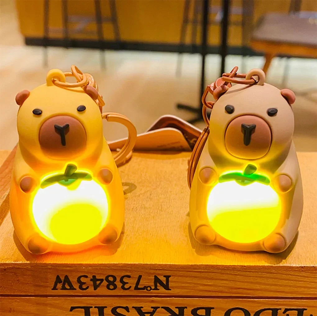 Porte clé lumineux Capybara