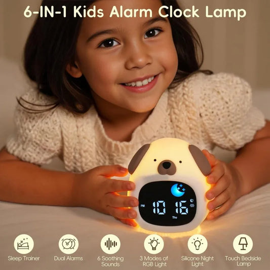 Lampe réveil Chien