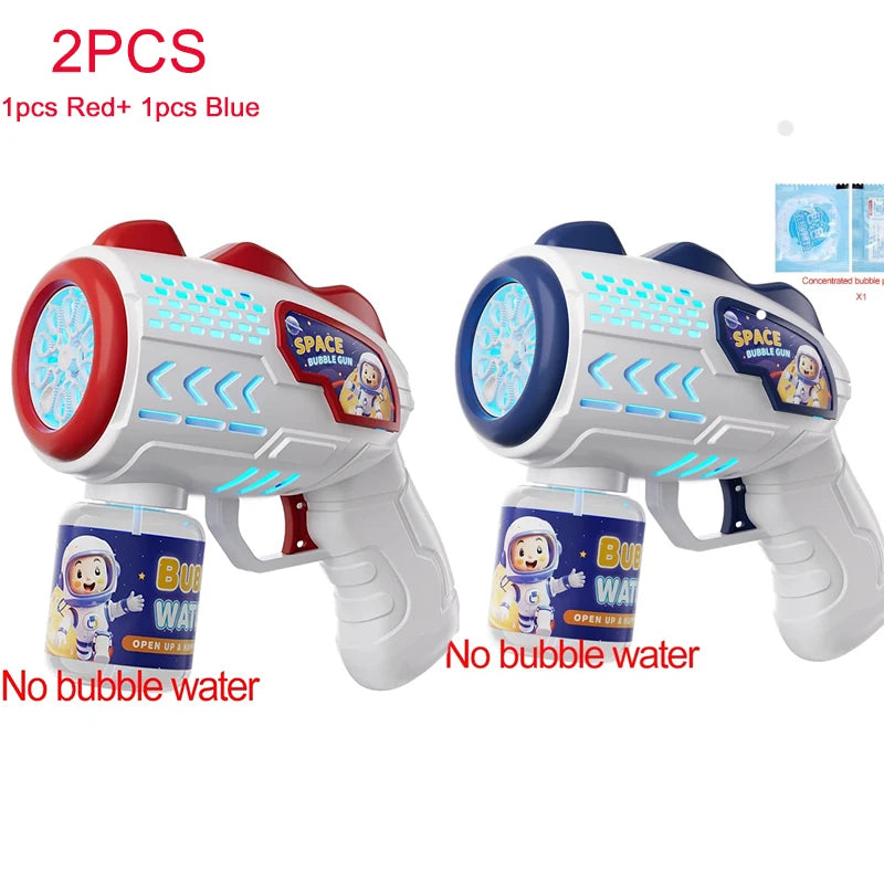 Pistolet à bulle astronaute