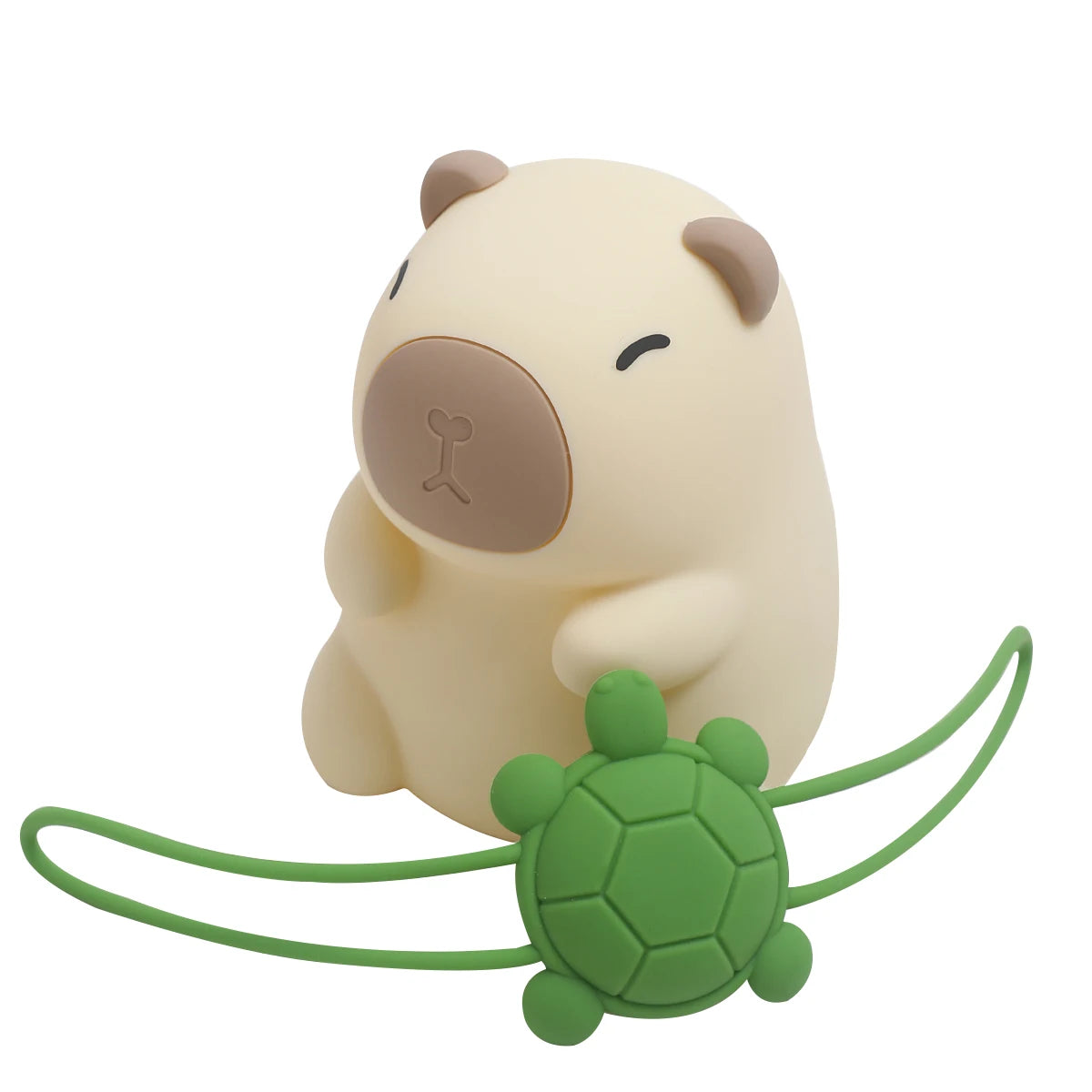 Capybara lampe tortue
