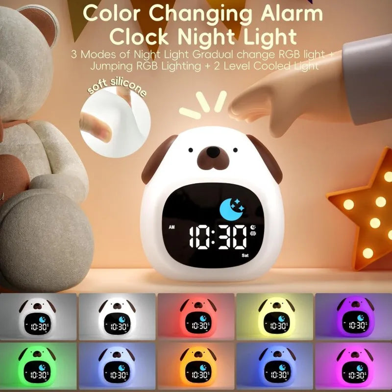 Lampe réveil Chien