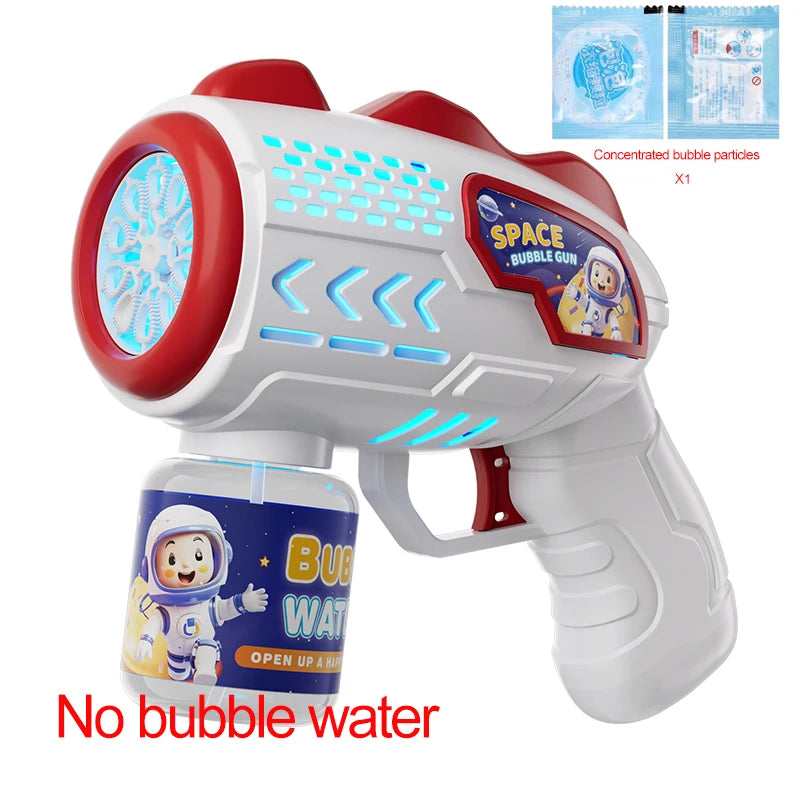 Pistolet à bulle astronaute