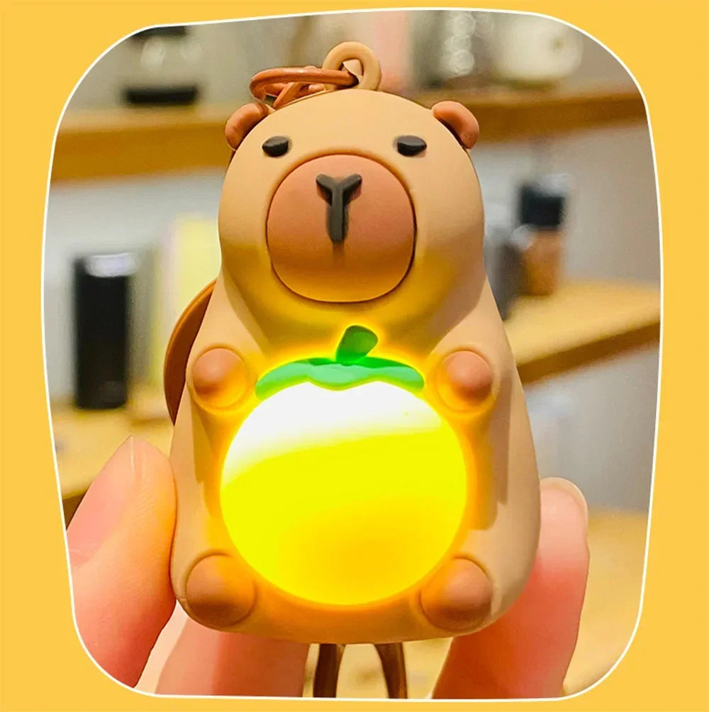Porte clé lumineux Capybara