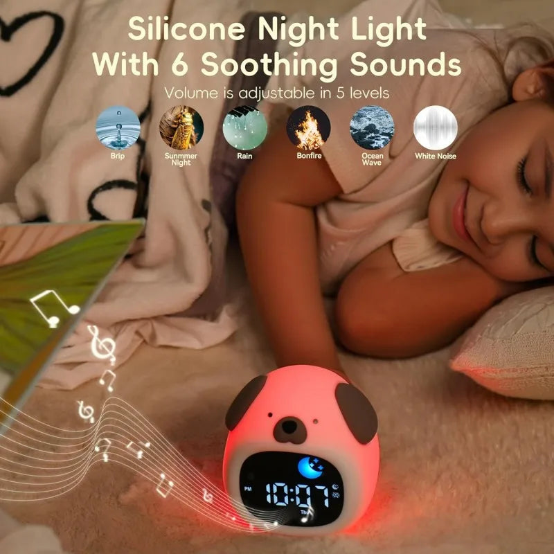 Lampe réveil Chien