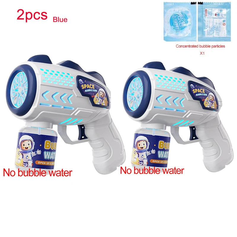 Pistolet à bulle astronaute