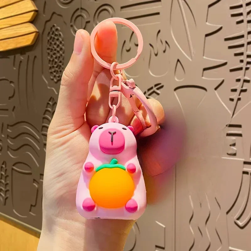 Porte clé lumineux Capybara