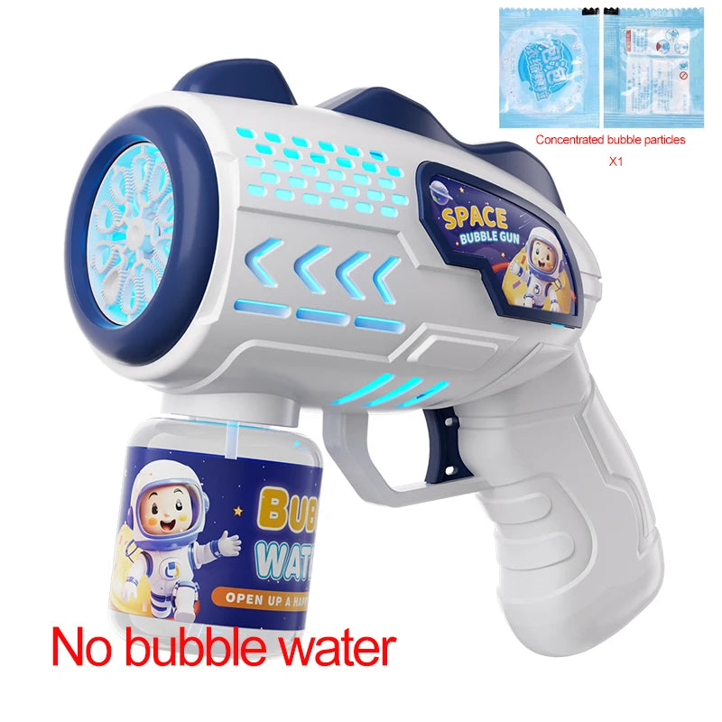 Pistolet à bulle astronaute