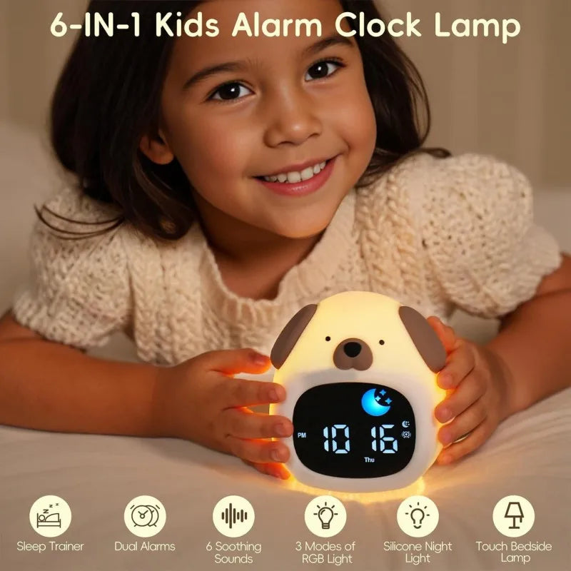 Lampe réveil Chien