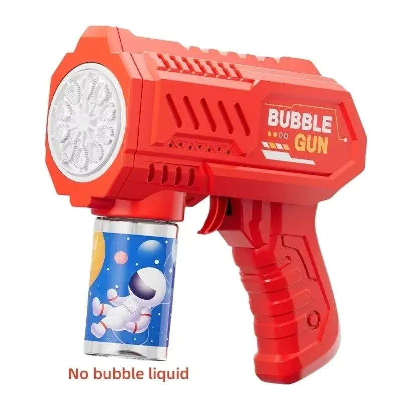 Pistolet à bulle astronaute