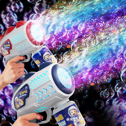 Pistolet à bulle astronaute