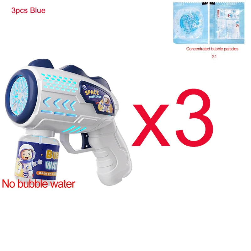 Pistolet à bulle astronaute