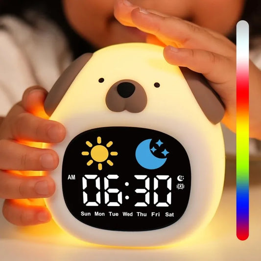 Lampe réveil Chien